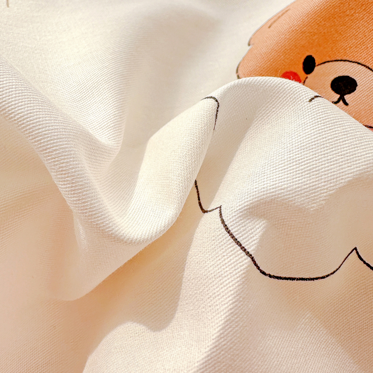 91家纺网 家纺一手货源 找家纺 恩泽家纺 2026春夏新款全棉纯棉12868印花四件套及单品系列-单枕套枕套单件 星梦童话