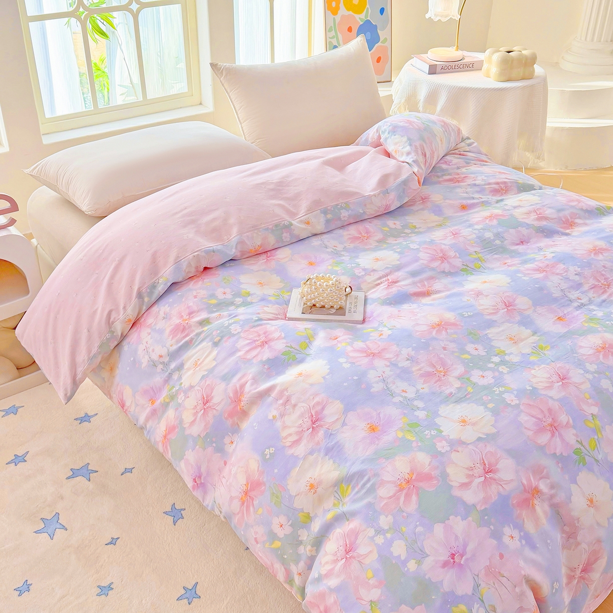 91家纺网 家纺一手货源 找家纺 （总）安逸家纺 2026新款全棉纯棉印花12868系列-被套单件单被套