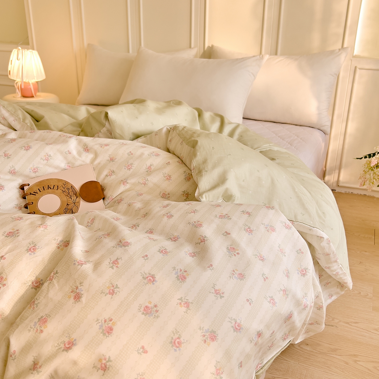 91家纺网 家纺一手货源 找家纺 DoDo 兜兜 2026新款全棉纯棉小碎花单被套被套单件单品被套（可定做尺寸） 春之序曲