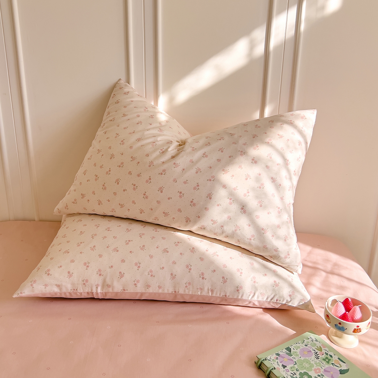 91家纺网 家纺一手货源 找家纺 DoDo 兜兜 2026新款全棉纯棉小碎花单被套被套单件单品被套（可定做尺寸） 拥抱美好