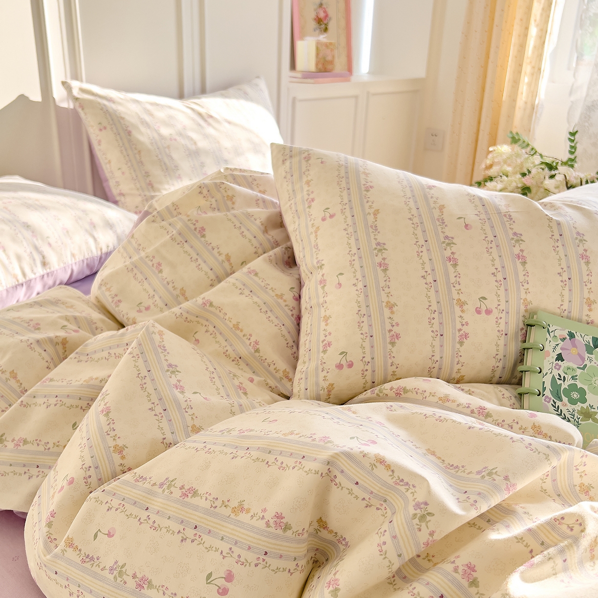 DoDo 兜兜 2026新款全棉纯棉小碎花单被套被套单件单品被套（可定做尺寸） 花季时光