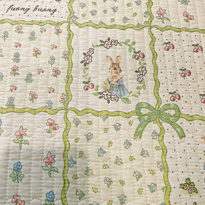 91家纺网 家纺一手货源 找家纺 漫时光 2026新款全棉新疆棉花夹层枕套单品 方格花