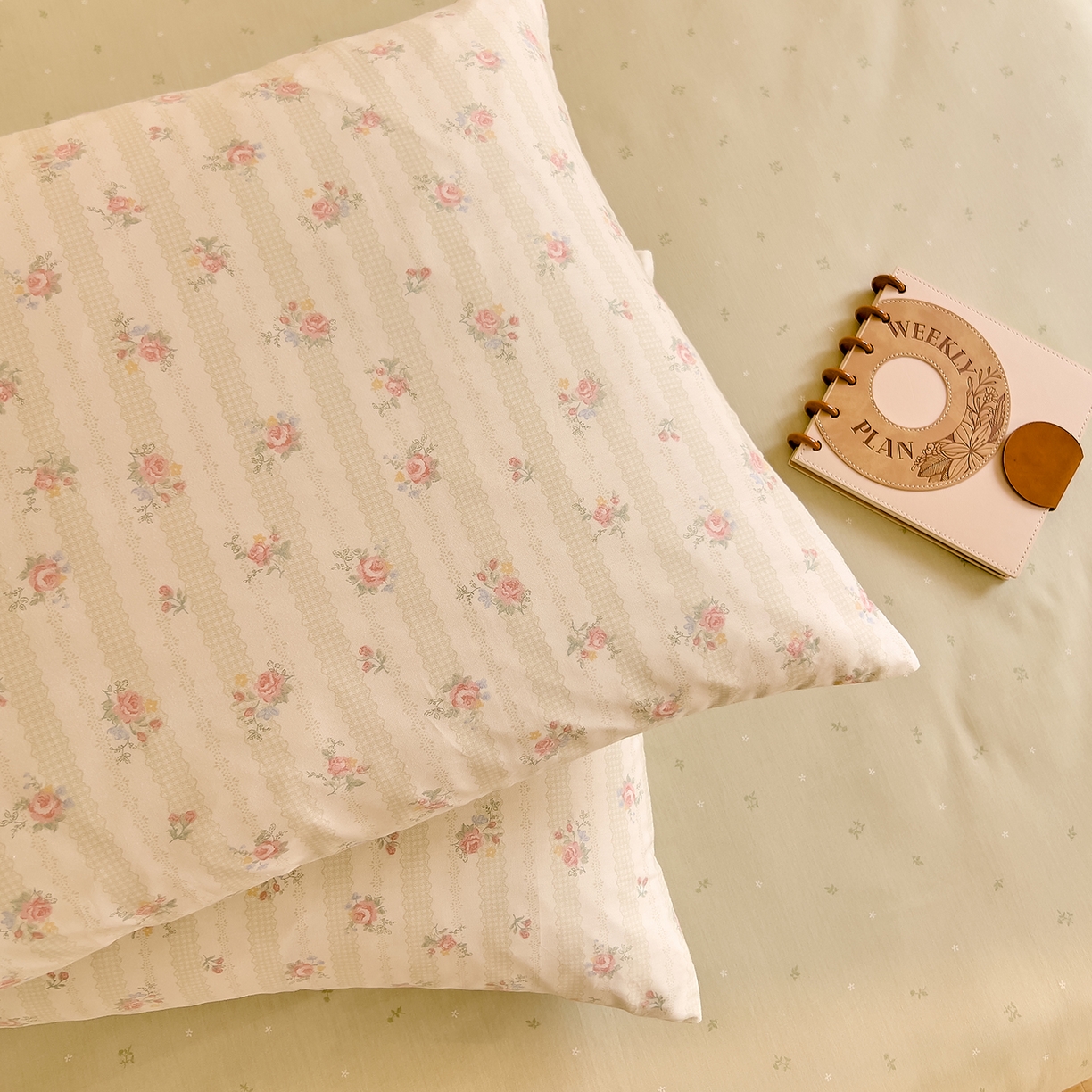 91家纺网 家纺一手货源 找家纺 DoDo 兜兜 2026新款全棉纯棉小碎花单床单床单单件单品床单（可定做尺寸） 春之序曲