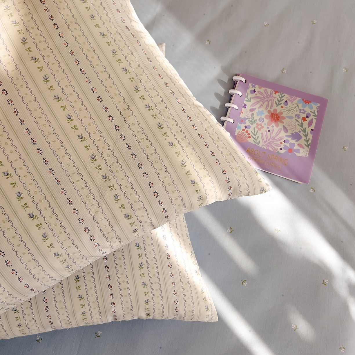 91家纺网 家纺一手货源 找家纺 DoDo 兜兜 2026新款全棉纯棉小碎花单床单床单单件单品床单（可定做尺寸） 沐雅之风