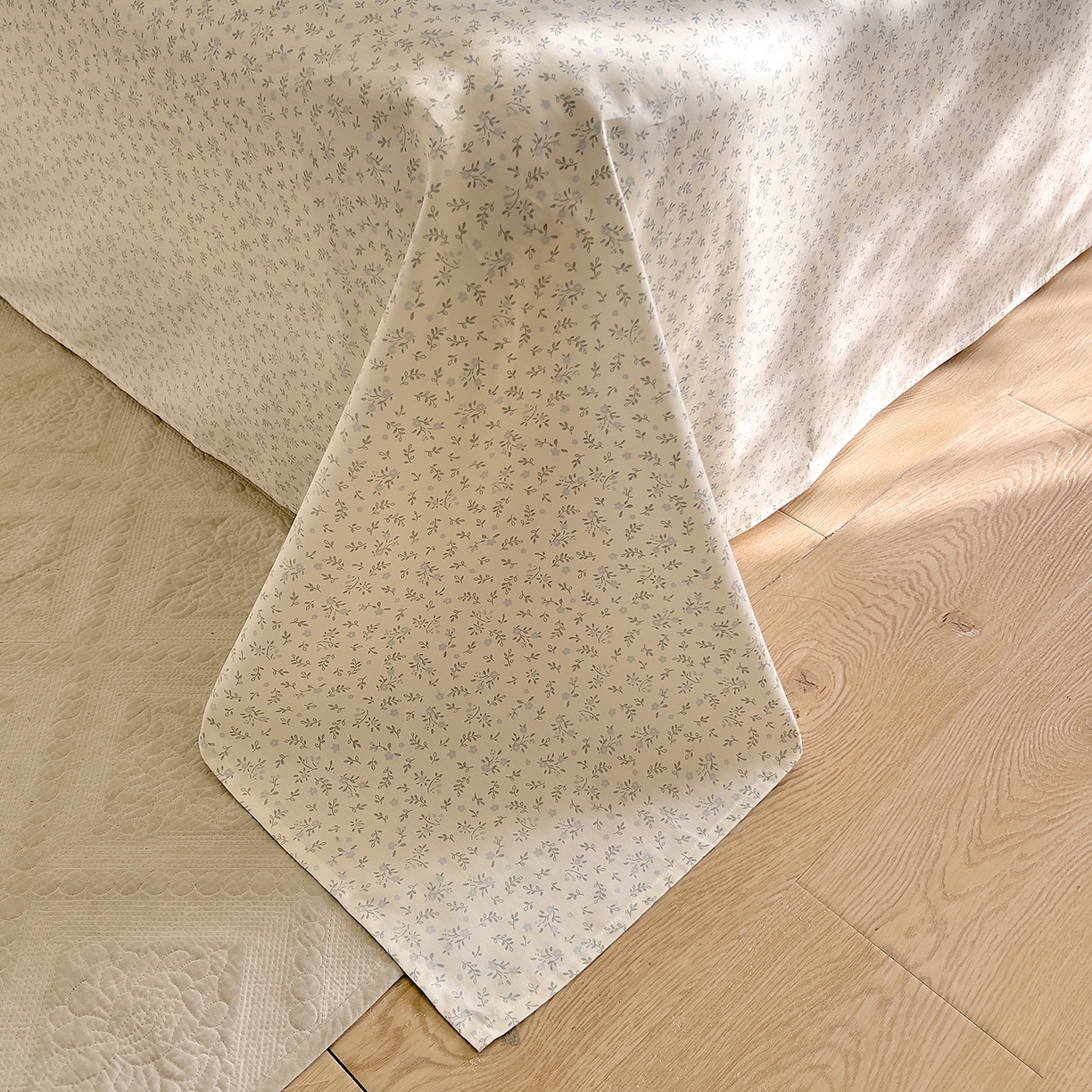 91家纺网 家纺一手货源 找家纺 DoDo 兜兜 2026新款全棉纯棉小碎花单床单床单单件单品床单（可定做尺寸） 楼兰阁