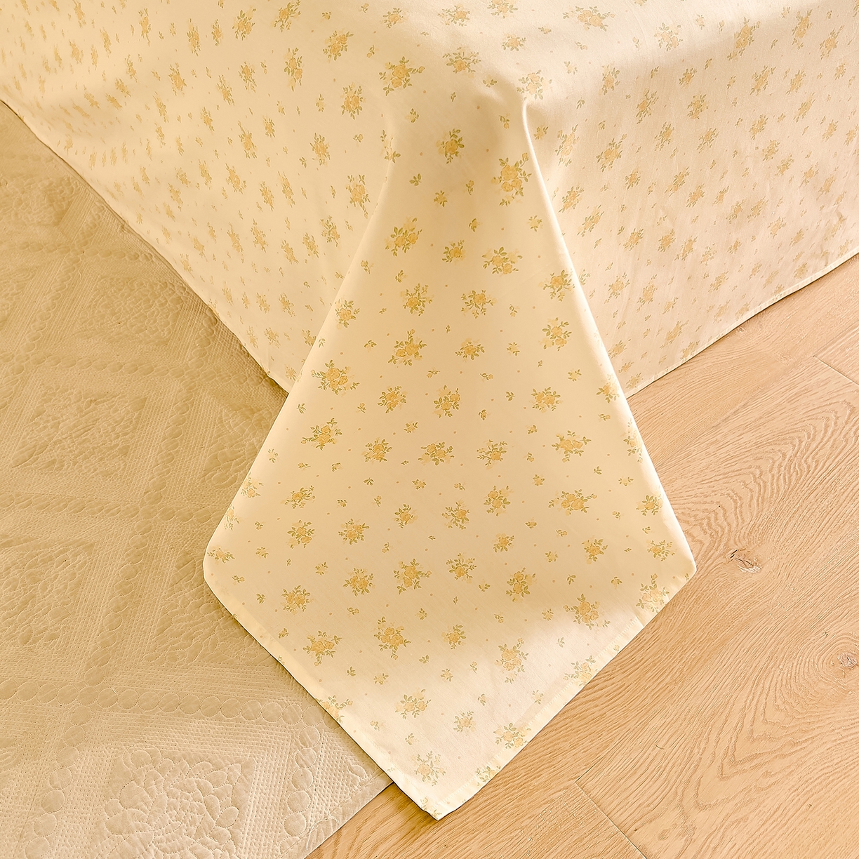 91家纺网 家纺一手货源 找家纺 DoDo 兜兜 2026新款全棉纯棉小碎花单床单床单单件单品床单（可定做尺寸） 春信予你