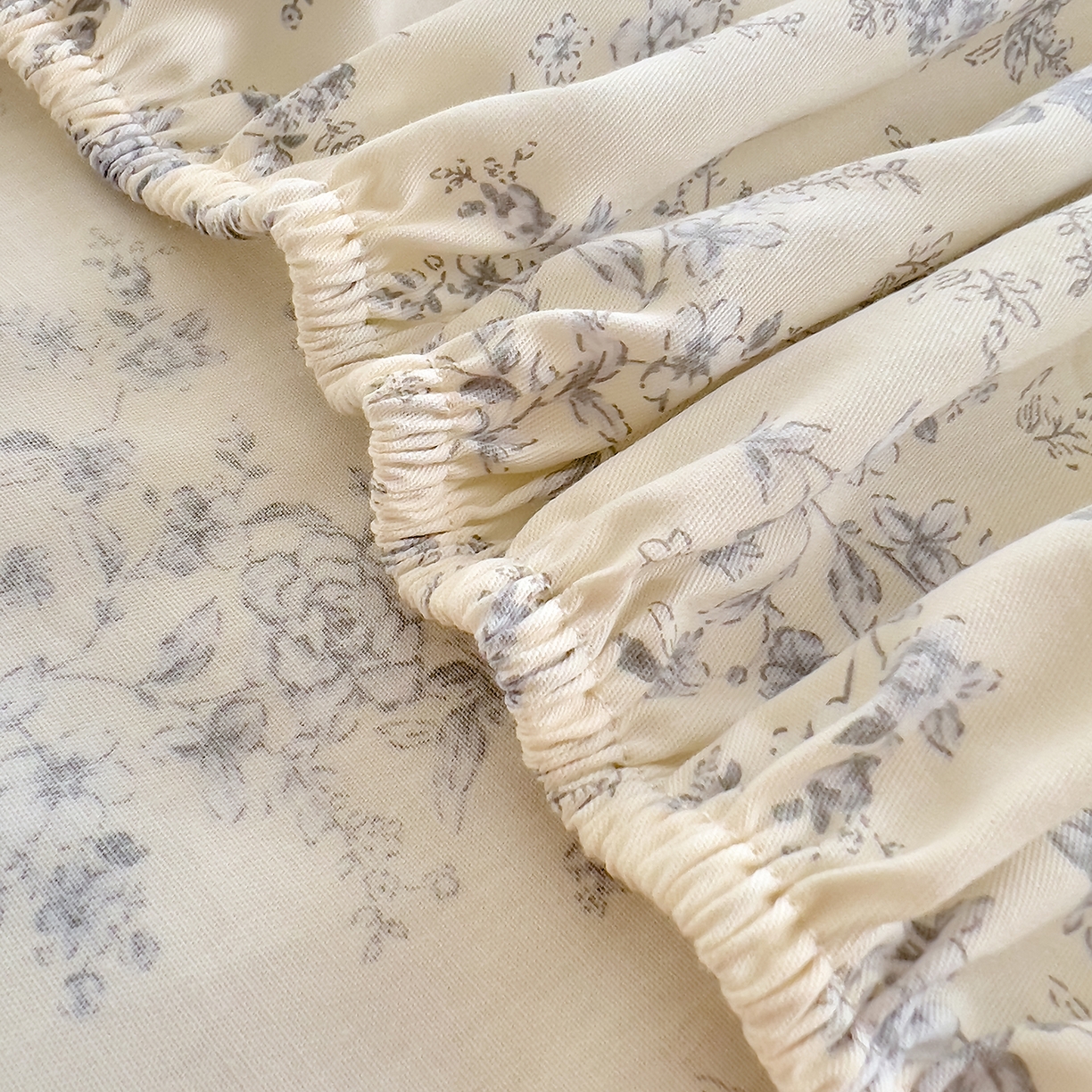 91家纺网 家纺一手货源 找家纺 （总）DoDo 兜兜 2026新款全棉纯棉小碎花单床笠床笠单件单品床笠（可定做尺寸）