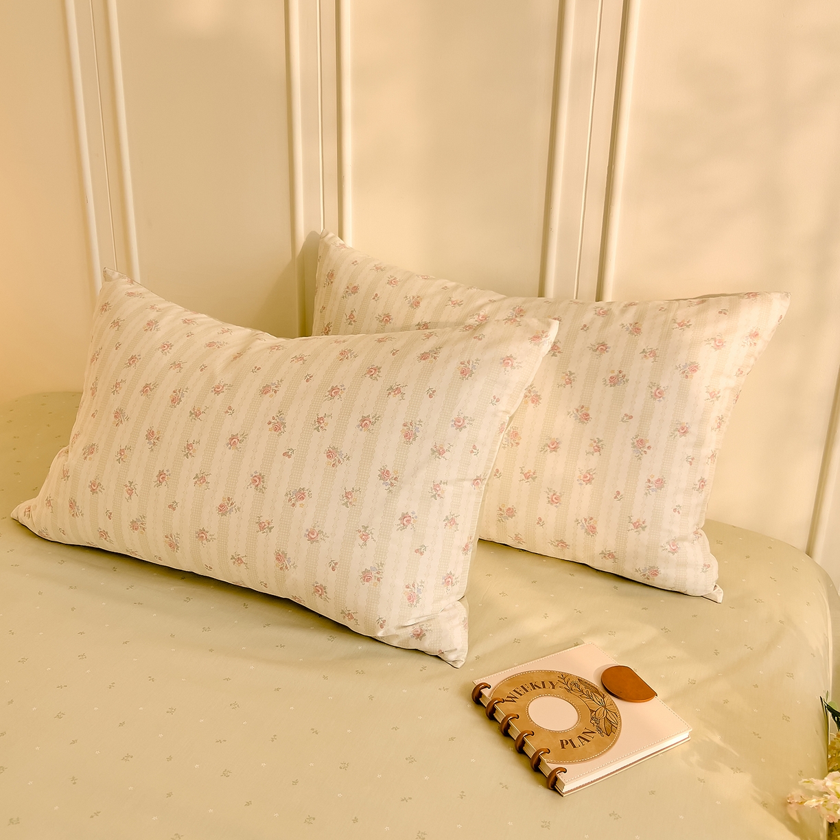 91家纺网 家纺一手货源 找家纺 DoDo 兜兜 2026新款全棉纯棉小碎花单床笠床笠单件单品床笠（可定做尺寸） 春之序曲