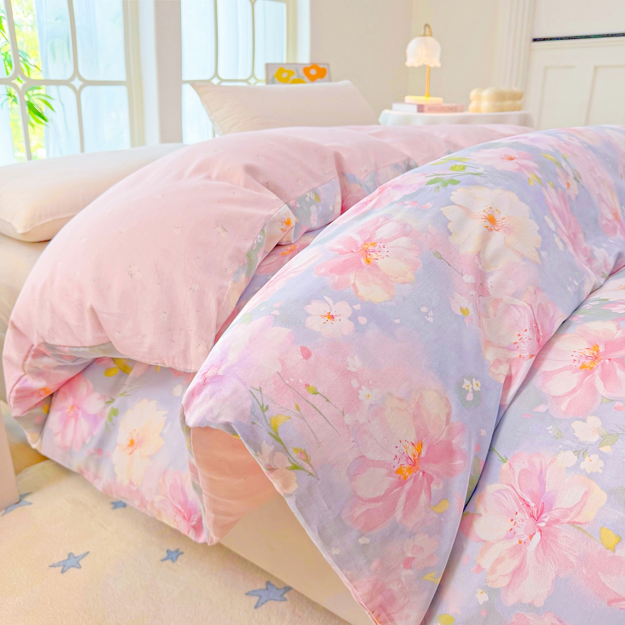 91家纺网 家纺一手货源 找家纺 （总）安逸家纺 2026新款全棉纯棉印花12868系列-被套单件单被套