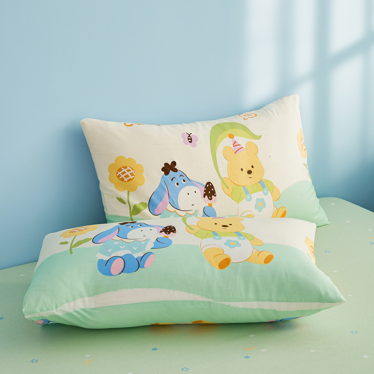 91家纺网 家纺一手货源 找家纺 尊妙被业 2026年新款全棉纯棉印花100%棉花夏被四件套被子被芯-卡通风 蜜糖晴天