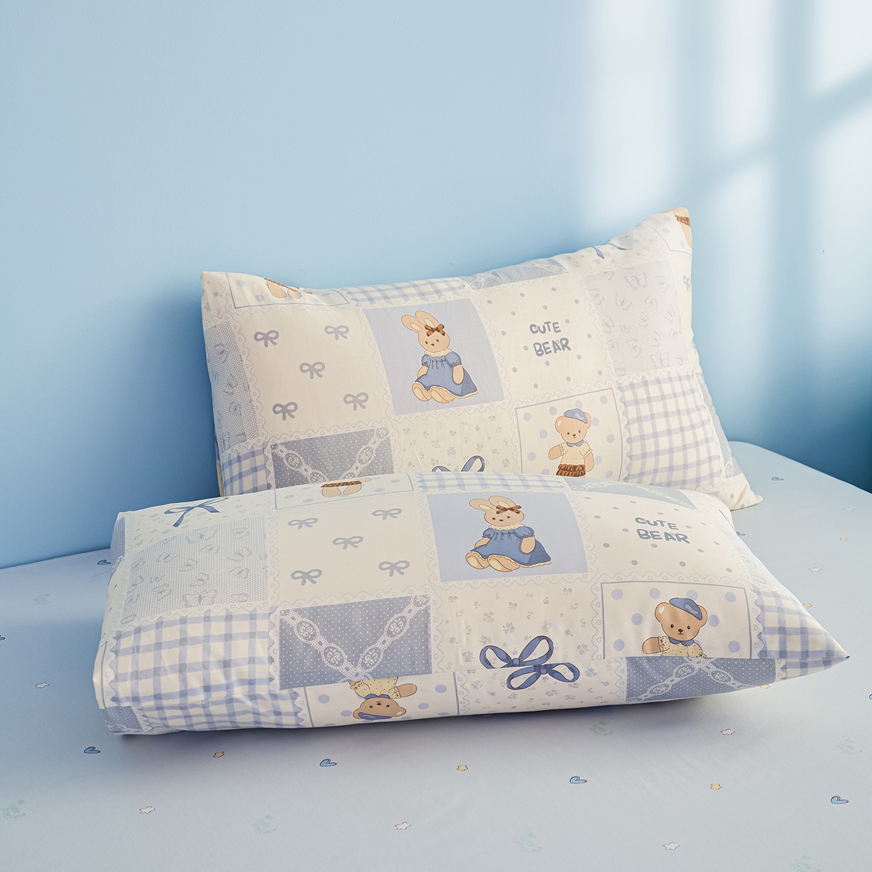 91家纺网 家纺一手货源 找家纺 尊妙被业 2026年新款全棉纯棉印花100%棉花夏被四件套被子被芯-卡通风 海浪摇篮