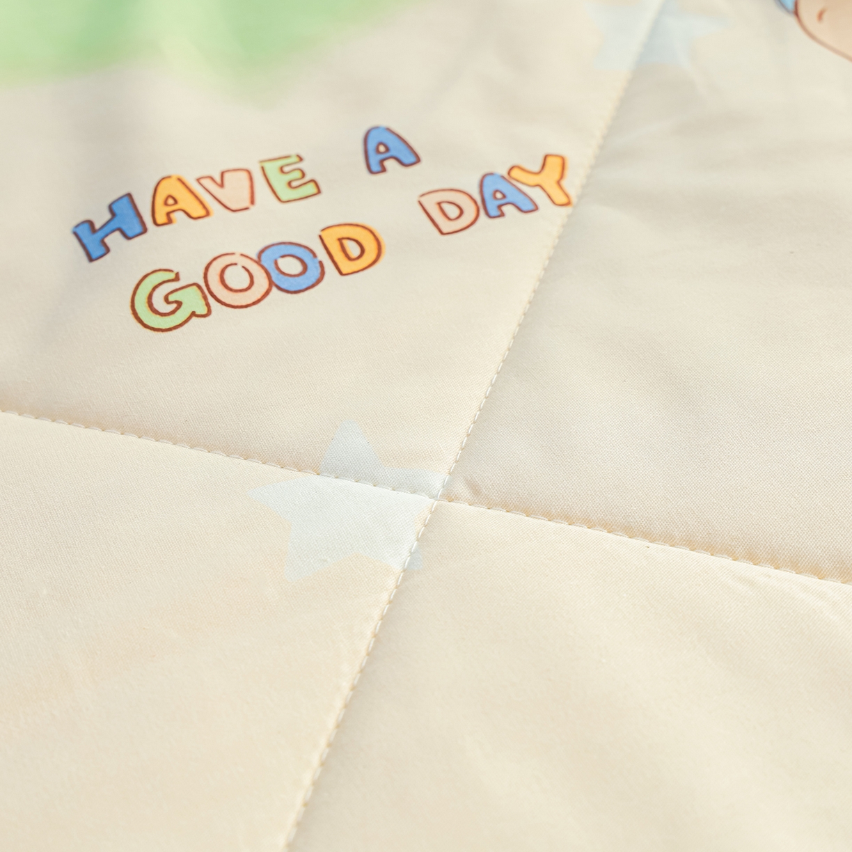 91家纺网 家纺一手货源 找家纺 尊妙被业 2026年新款全棉纯棉印花100%棉花夏被四件套被子被芯-卡通风 星梦童话