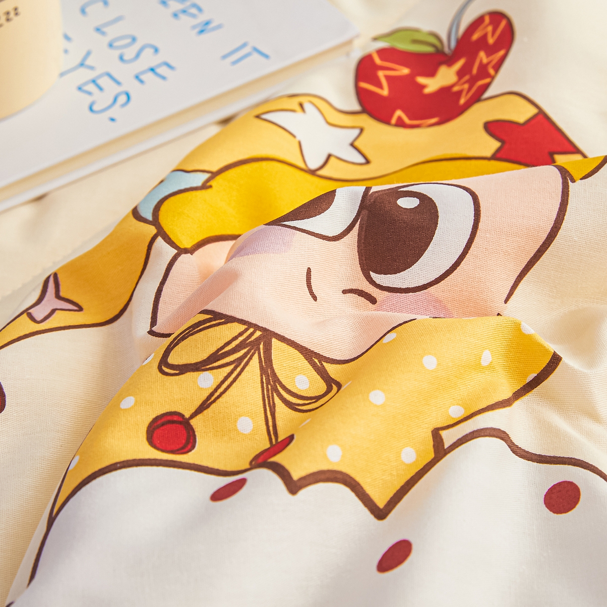 91家纺网 家纺一手货源 找家纺 尊妙被业 2026年新款全棉纯棉印花100%棉花夏被四件套被子被芯-卡通风 星星漫游记