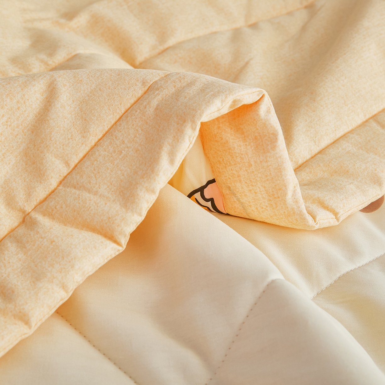 91家纺网 家纺一手货源 找家纺 尊妙被业 2026年新款全棉纯棉印花100%棉花夏被四件套被子被芯-卡通风 嘟嘟联盟