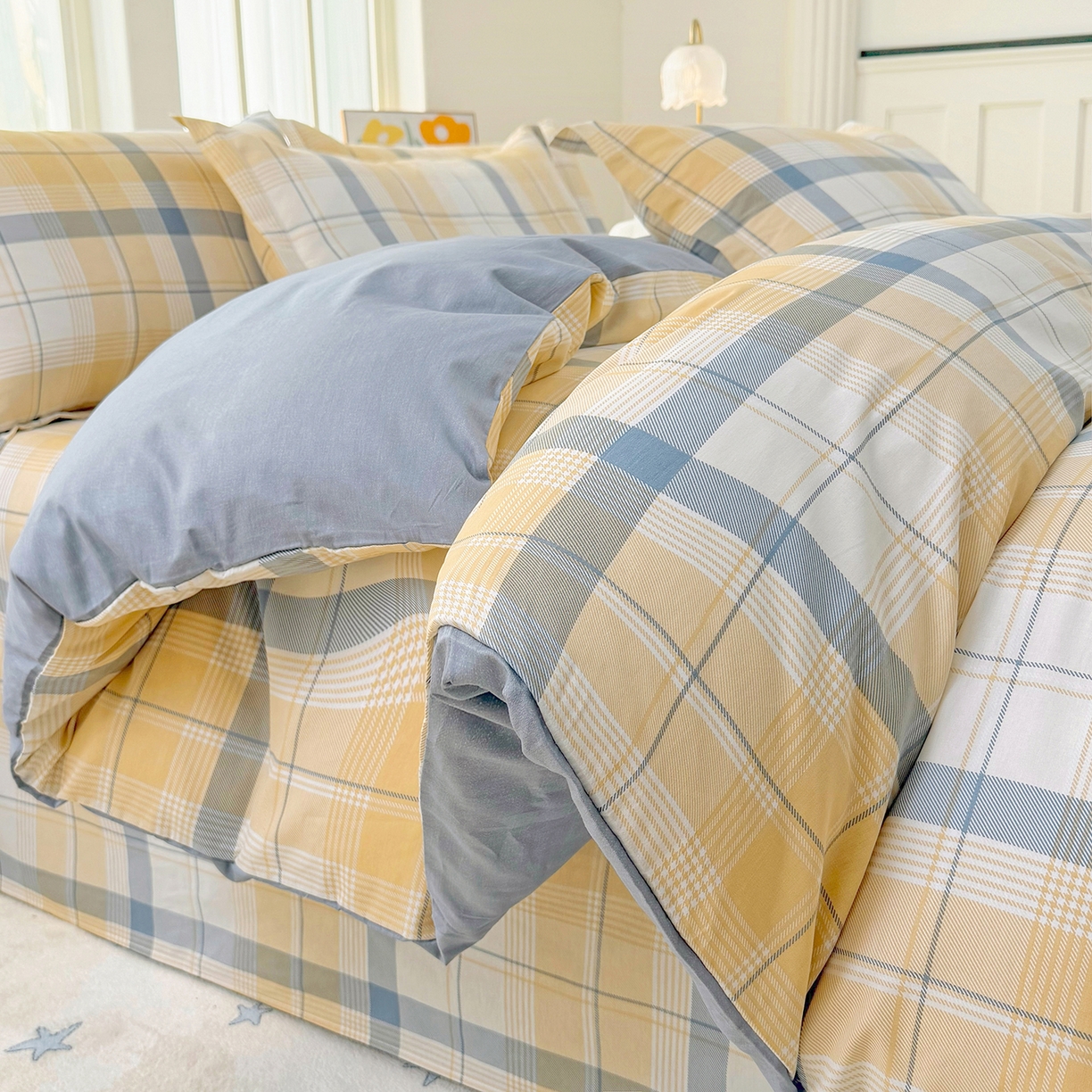 91家纺网 家纺一手货源 找家纺 安逸家纺 2026新款全棉纯棉印花12868系列-被套单件单被套 罗德里