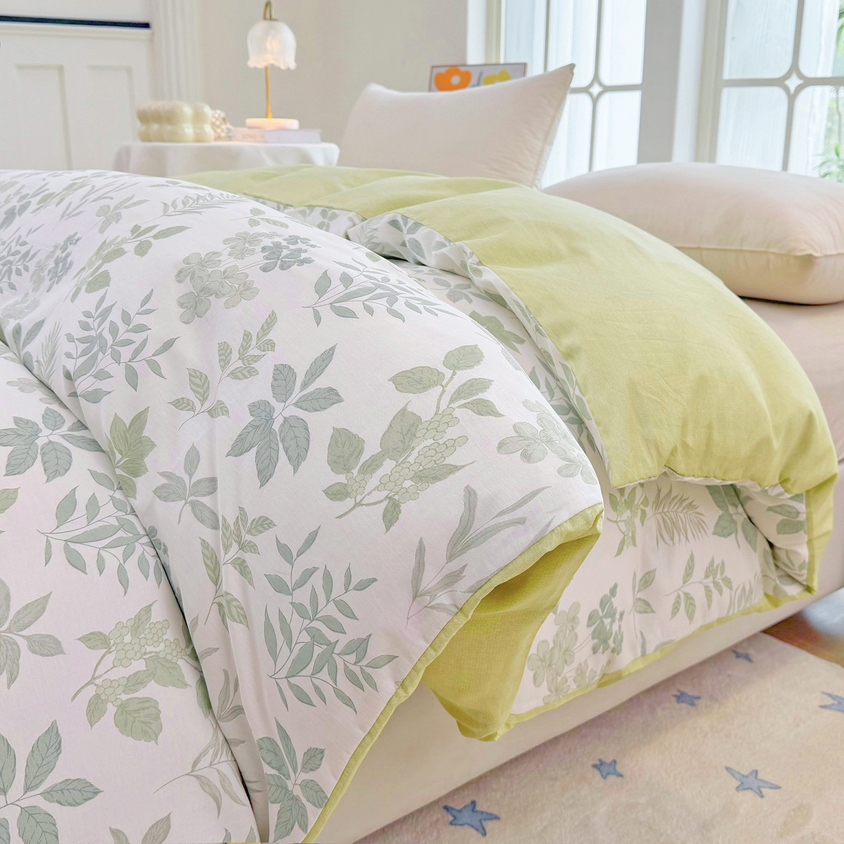 91家纺网 家纺一手货源 找家纺 安逸家纺 2026新款全棉纯棉印花12868系列-被套单件单被套 洛克庄园