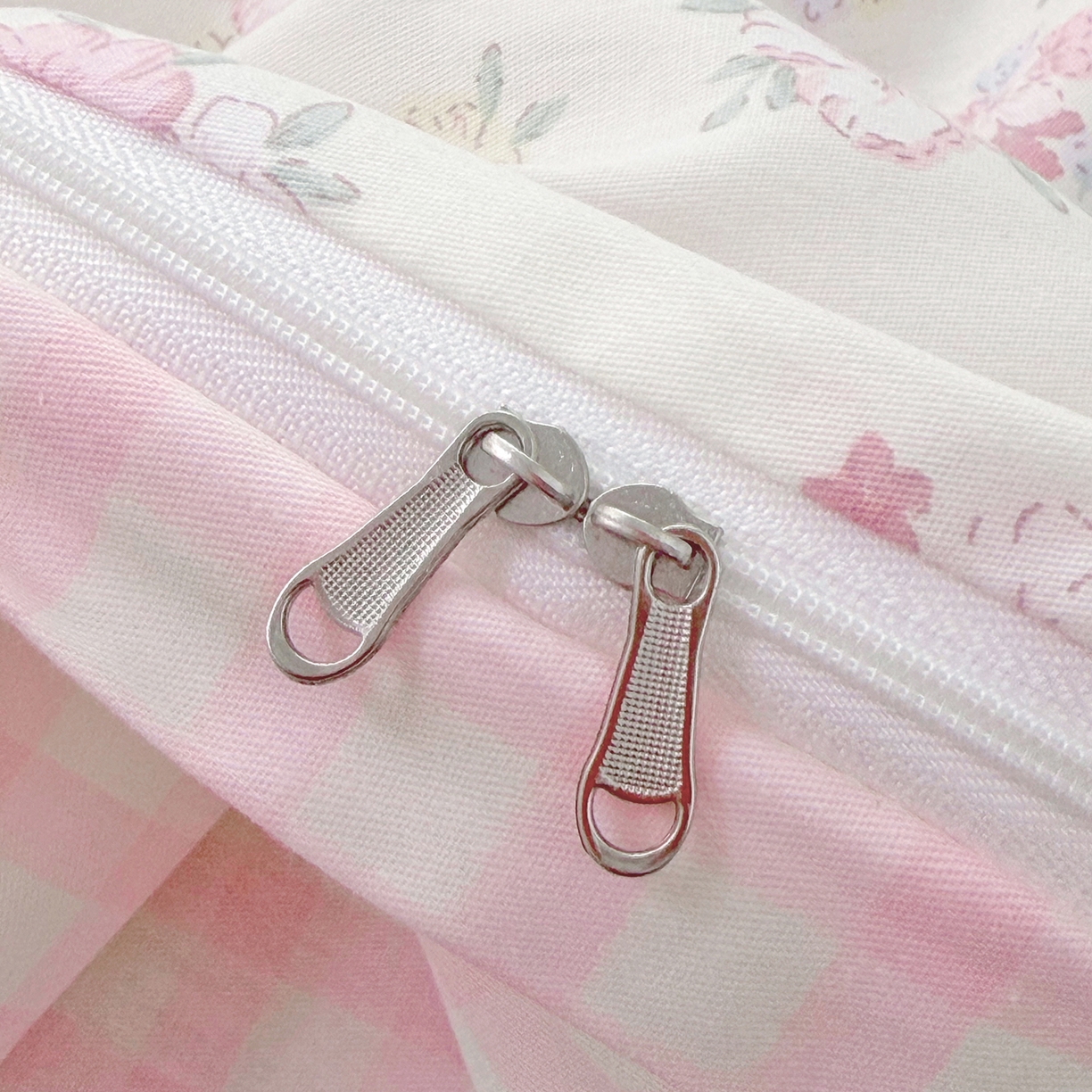 91家纺网 家纺一手货源 找家纺 安逸家纺 2026新款全棉纯棉印花12868系列-被套单件单被套 洛琳粉