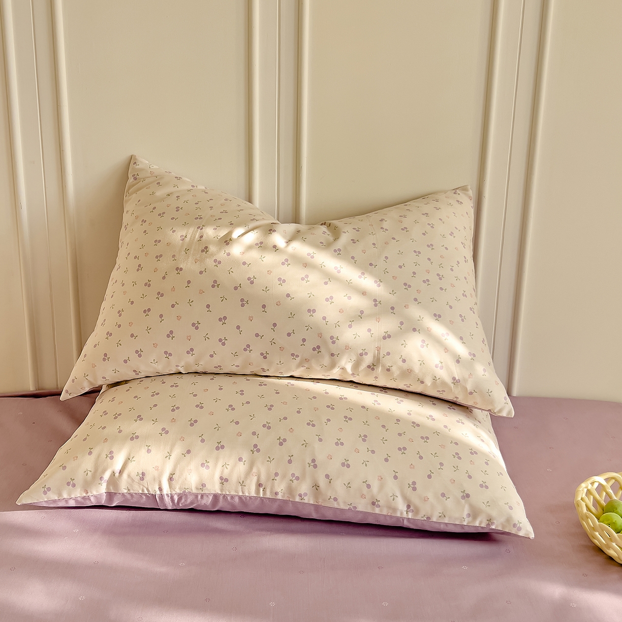 91家纺网 家纺一手货源 找家纺 （总）DoDo 兜兜 2026新款全棉纯棉小碎花单枕套枕套单件单品枕套（可定做尺寸）