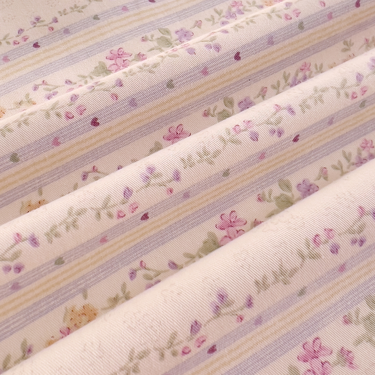 91家纺网 家纺一手货源 找家纺 DoDo 兜兜 2026新款全棉纯棉小碎花单枕套枕套单件单品枕套（可定做尺寸） 花季时光