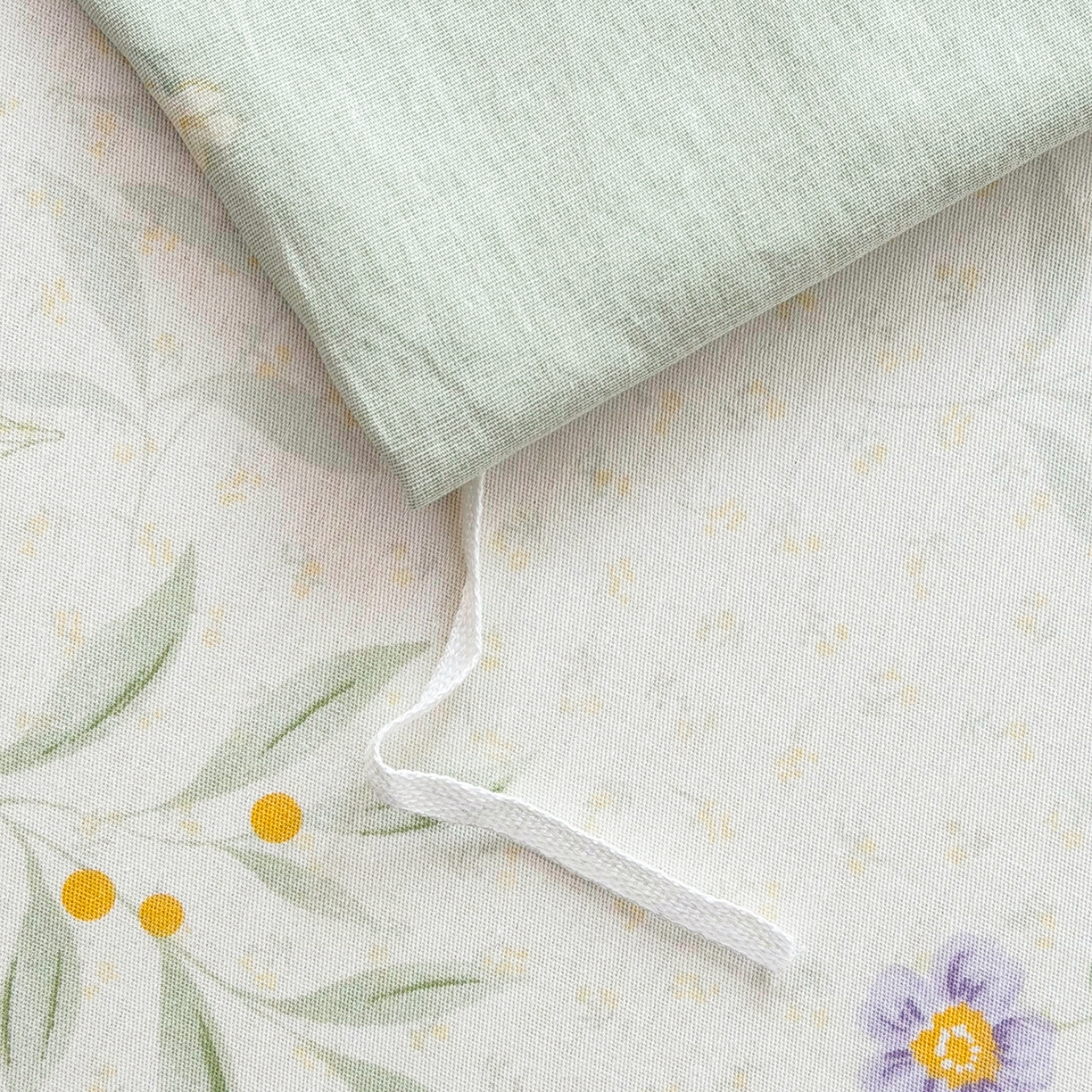 91家纺网 家纺一手货源 找家纺 安逸家纺 2026新款全棉纯棉印花12868系列-被套单件单被套 幽兰花梦