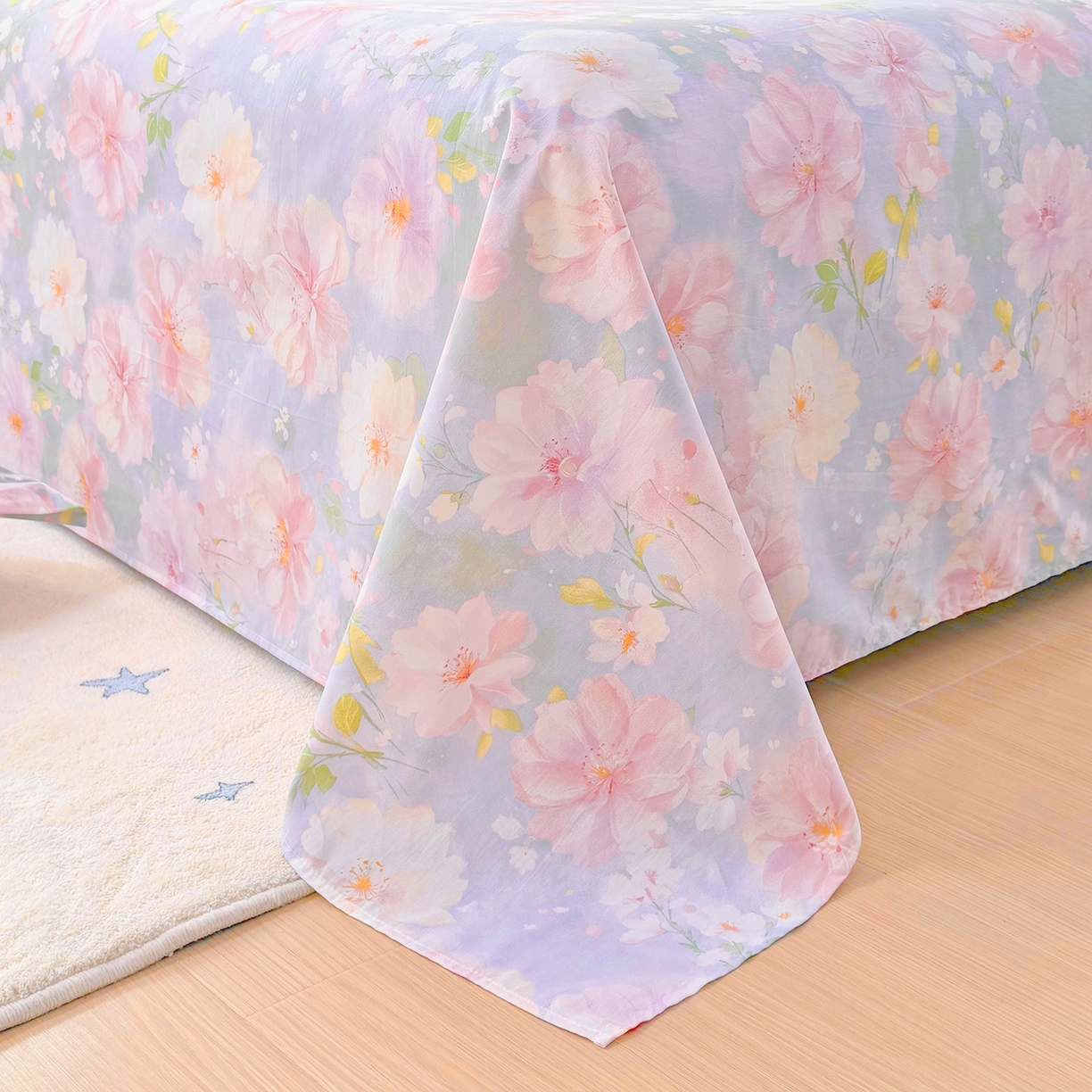 91家纺网 家纺一手货源 找家纺 （总）安逸家纺 2026新款全棉纯棉印花12868系列-床单单件单床单