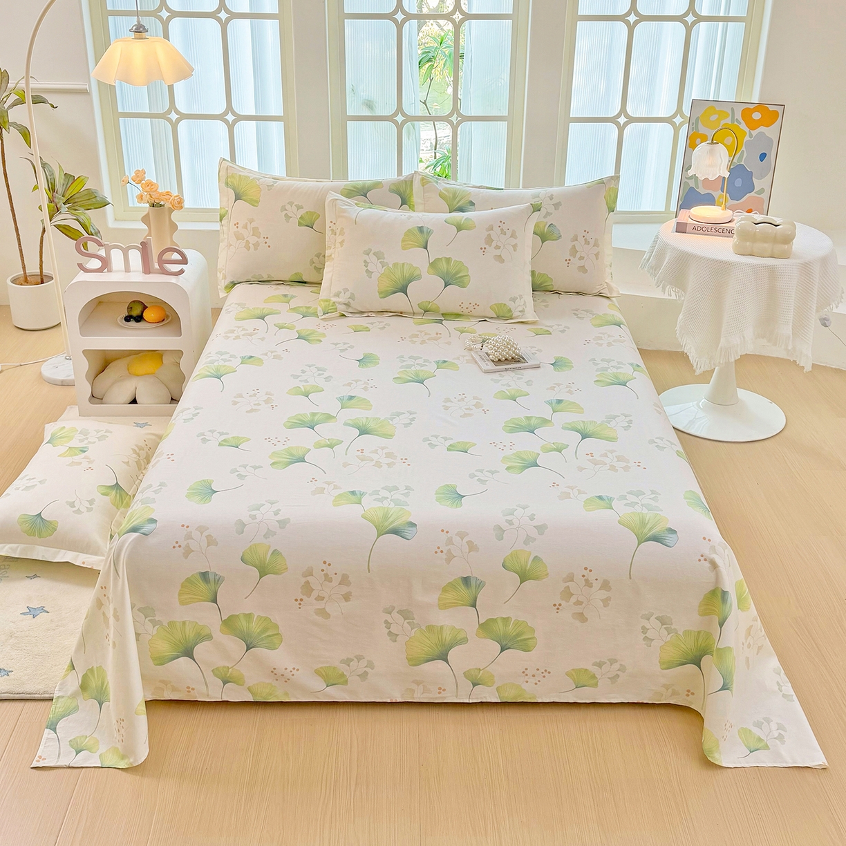 91家纺网 家纺一手货源 找家纺 （总）安逸家纺 2026新款全棉纯棉印花12868系列-床单单件单床单