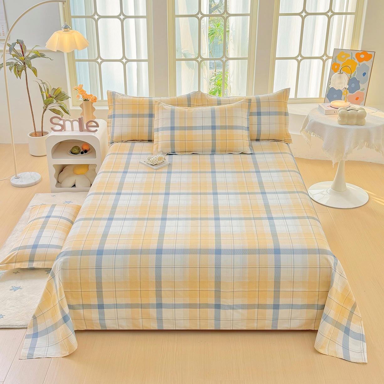 安逸家纺 2026新款全棉纯棉印花12868系列-床单单件单床单 罗德里