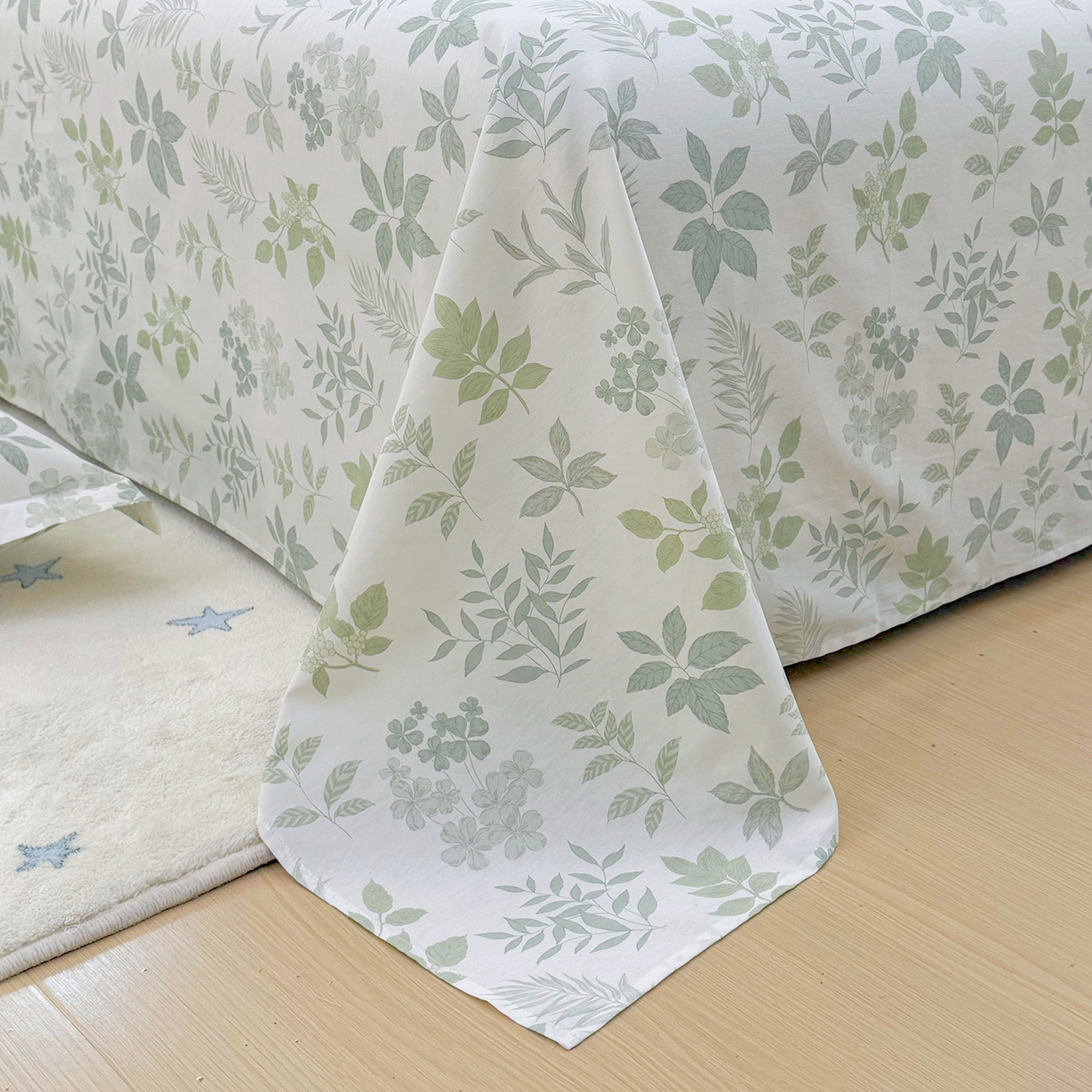 91家纺网 家纺一手货源 找家纺 安逸家纺 2026新款全棉纯棉印花12868系列-床单单件单床单 洛克庄园