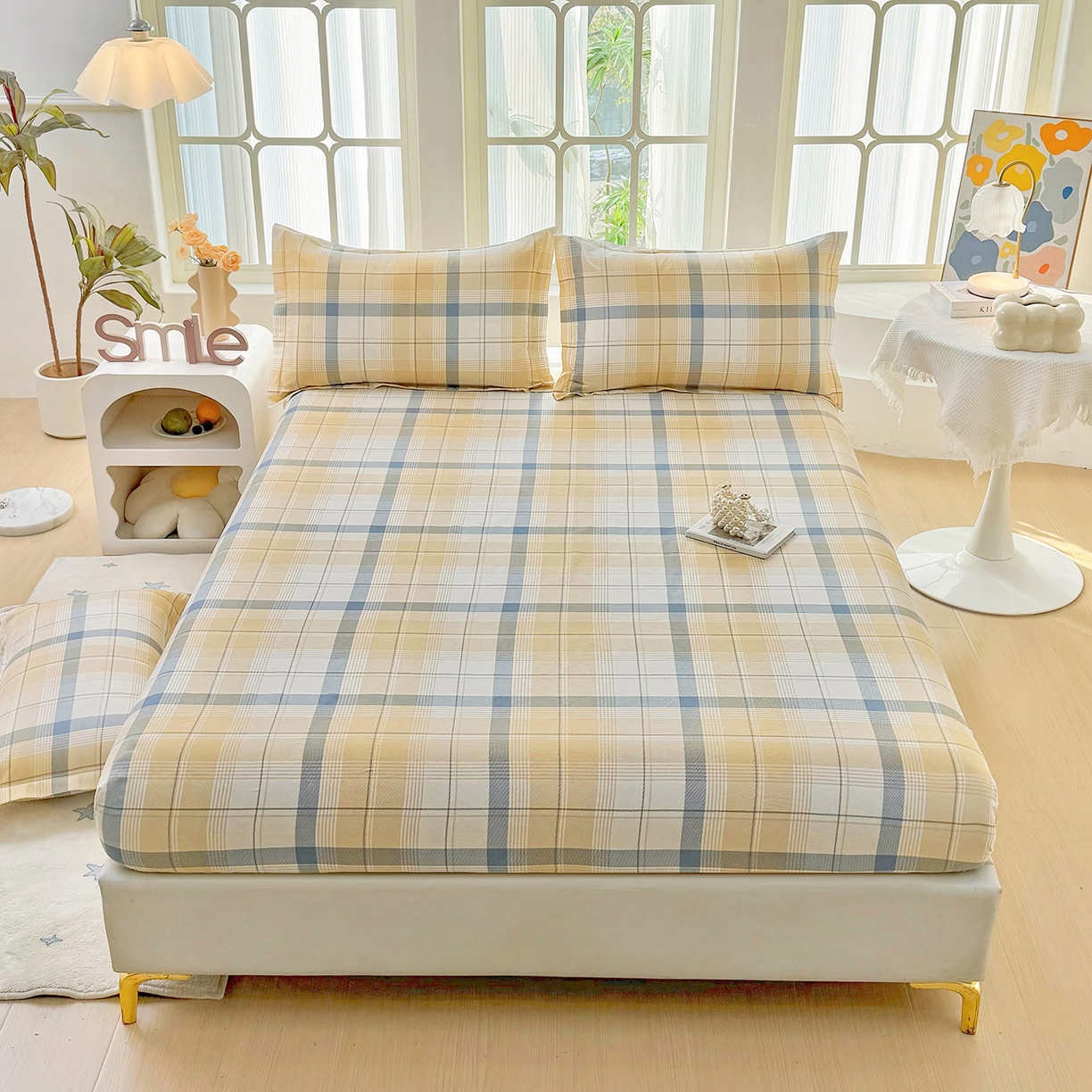 安逸家纺 2026新款全棉纯棉印花12868系列-床笠单件单床笠 罗德里