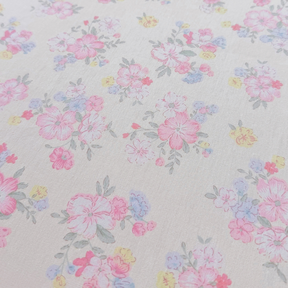 91家纺网 家纺一手货源 找家纺 安逸家纺 2026新款全棉纯棉印花12868系列-床单单件单床单 洛琳粉