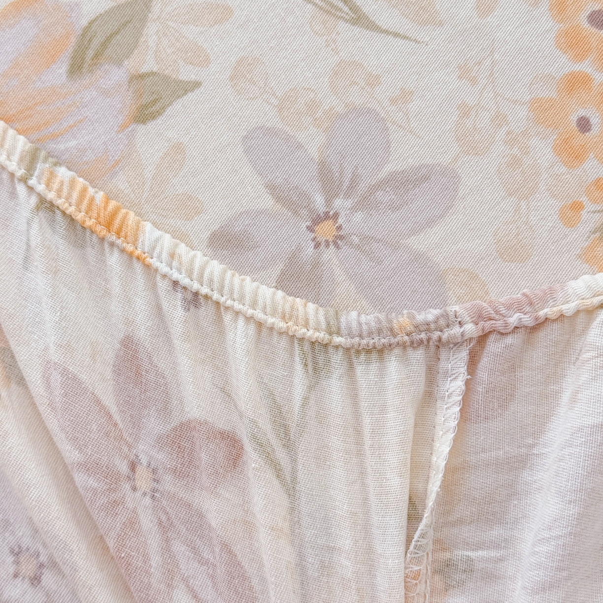 91家纺网 家纺一手货源 找家纺 安逸家纺 2026新款全棉纯棉印花12868系列-床笠单件单床笠 苏糖咖