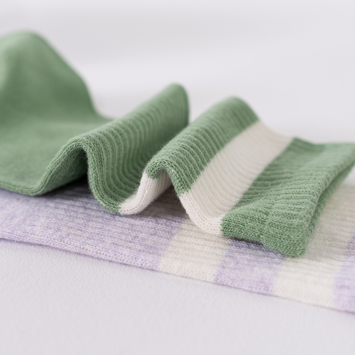 91家纺网 家纺一手货源 找家纺 松色家居 2026新款福利款混纺棉男女袜子 女袜a 均码