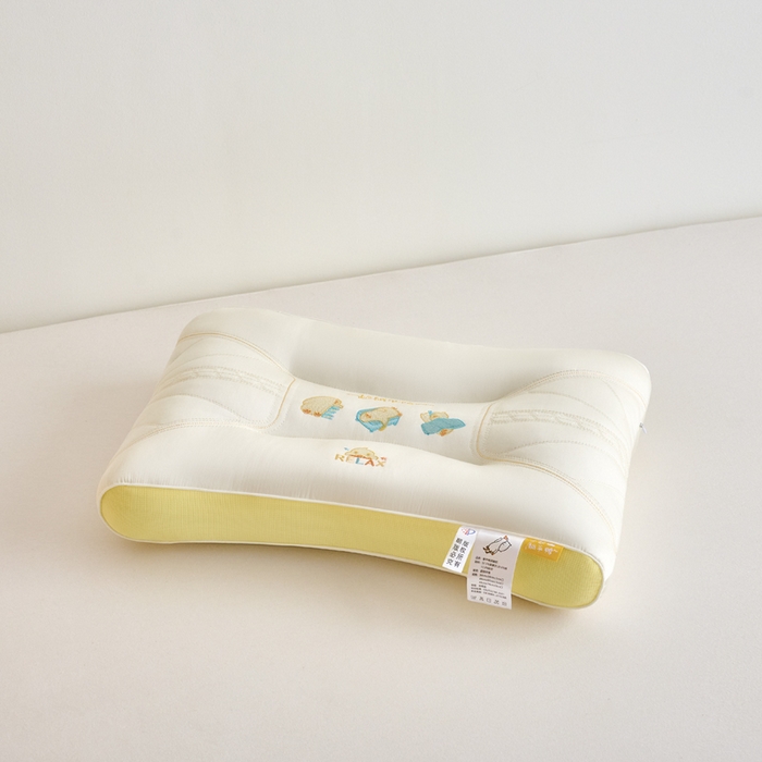 91家纺网 家纺一手货源 找家纺 鼎晟纺 2026新款一起躺平鸭睡眠亲子枕儿童学生枕头成人枕芯 一起躺平鸭-学生枕一对装