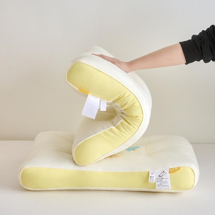 91家纺网 家纺一手货源 找家纺 鼎晟纺 2026新款一起躺平鸭睡眠亲子枕儿童学生枕头成人枕芯 一起躺平鸭-儿童枕单只装