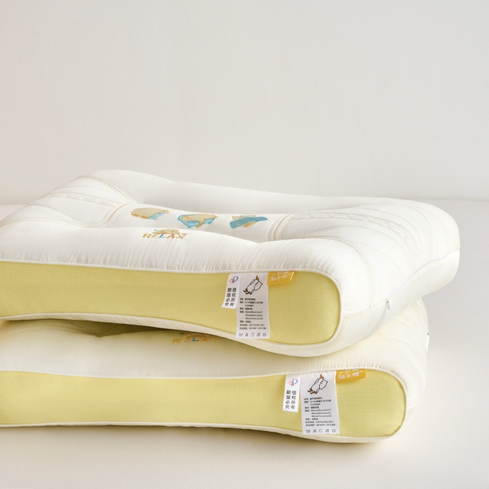 91家纺网 家纺一手货源 找家纺 鼎晟纺 2026新款一起躺平鸭睡眠亲子枕儿童学生枕头成人枕芯 一起躺平鸭-学生枕单只装