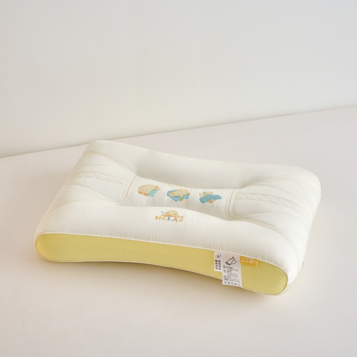 91家纺网 家纺一手货源 找家纺 鼎晟纺 2026新款一起躺平鸭睡眠亲子枕儿童学生枕头成人枕芯 一起躺平鸭-学生枕一对装