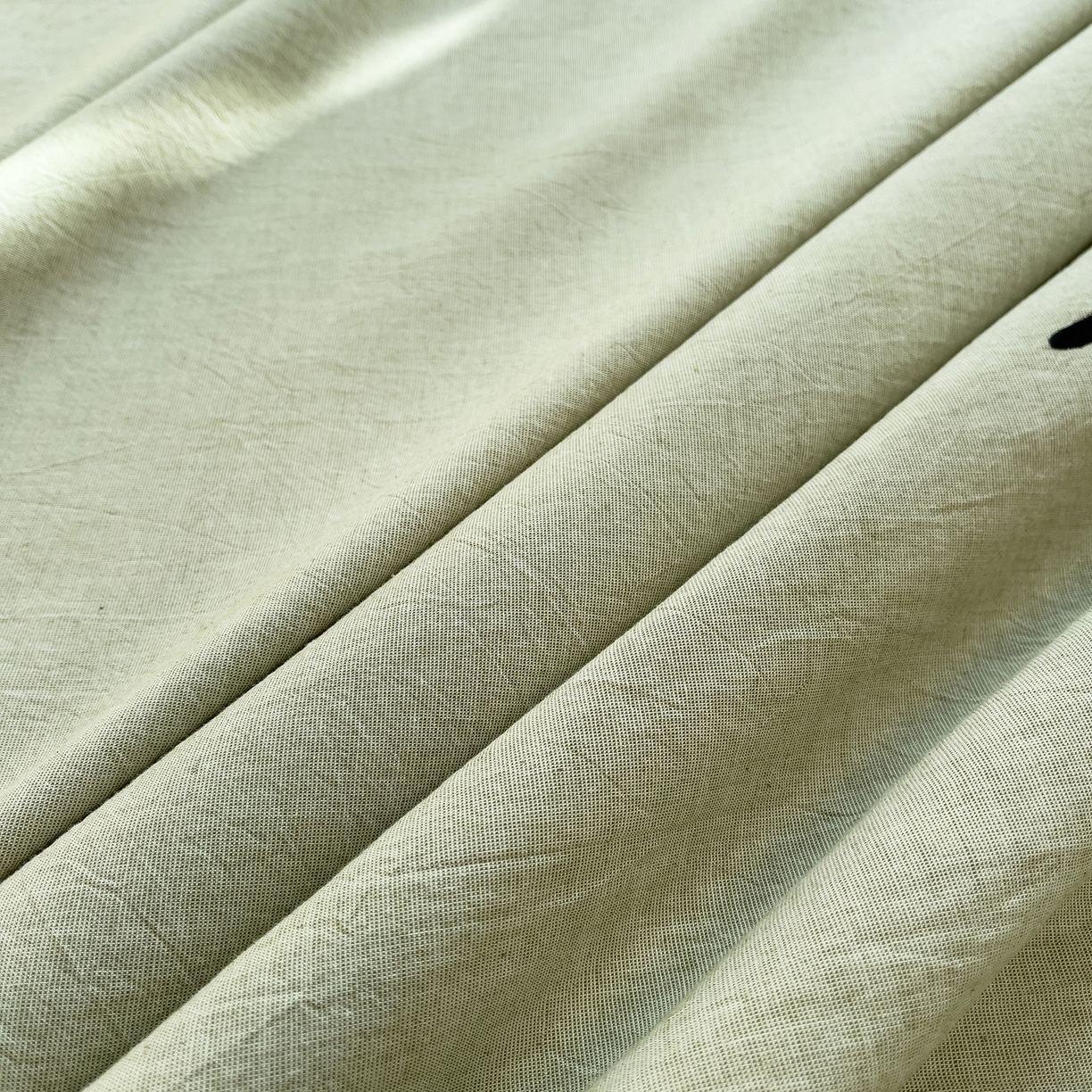 91家纺网 家纺一手货源 找家纺 炫拼家纺 2026新款A类棉麻刺绣卡通贝壳边四件套-布鲁系列 布鲁-小狗