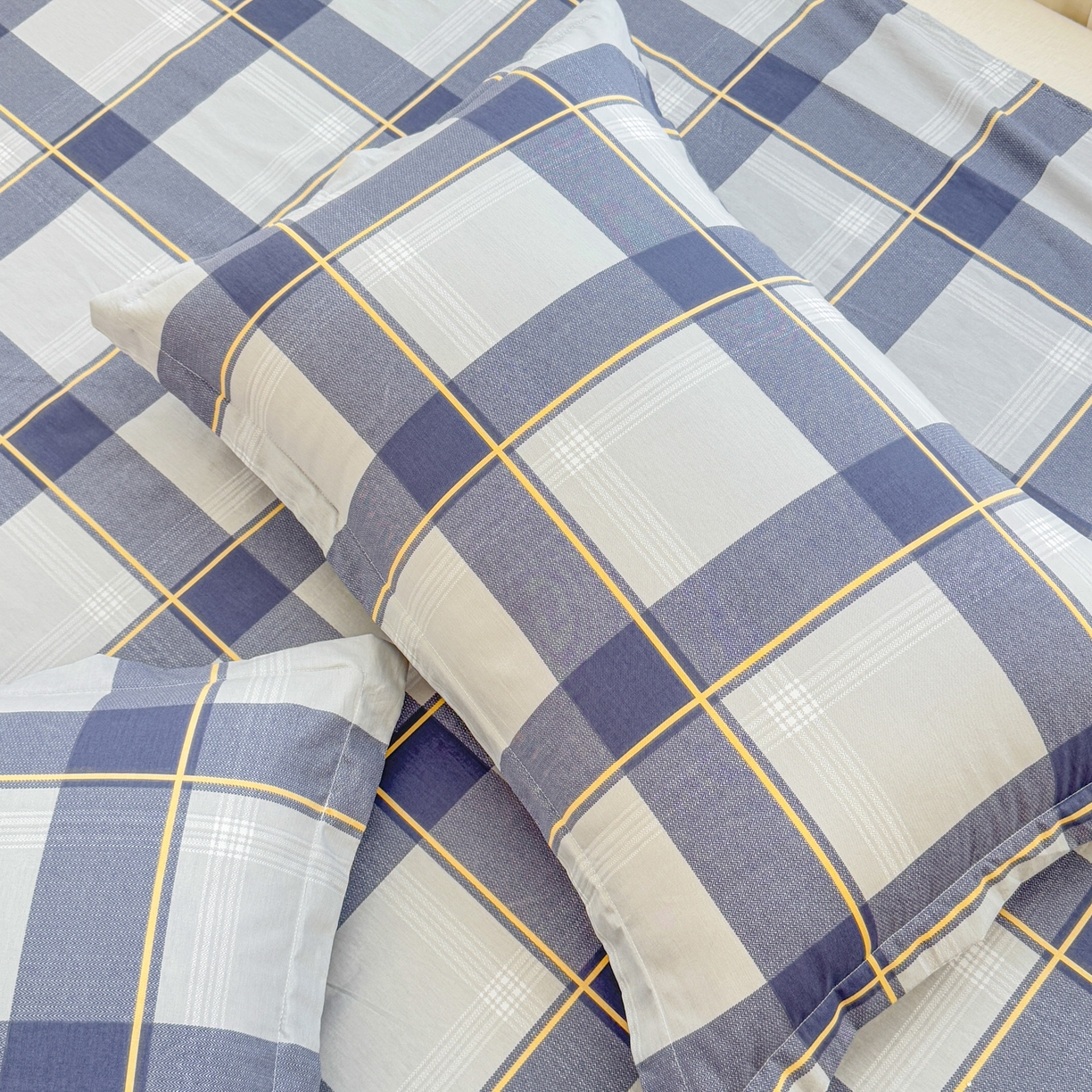 91家纺网 家纺一手货源 找家纺 安逸家纺 2026新款12868全棉纯棉床笠四件套床罩学生纯棉床笠款三件套 梦幻格