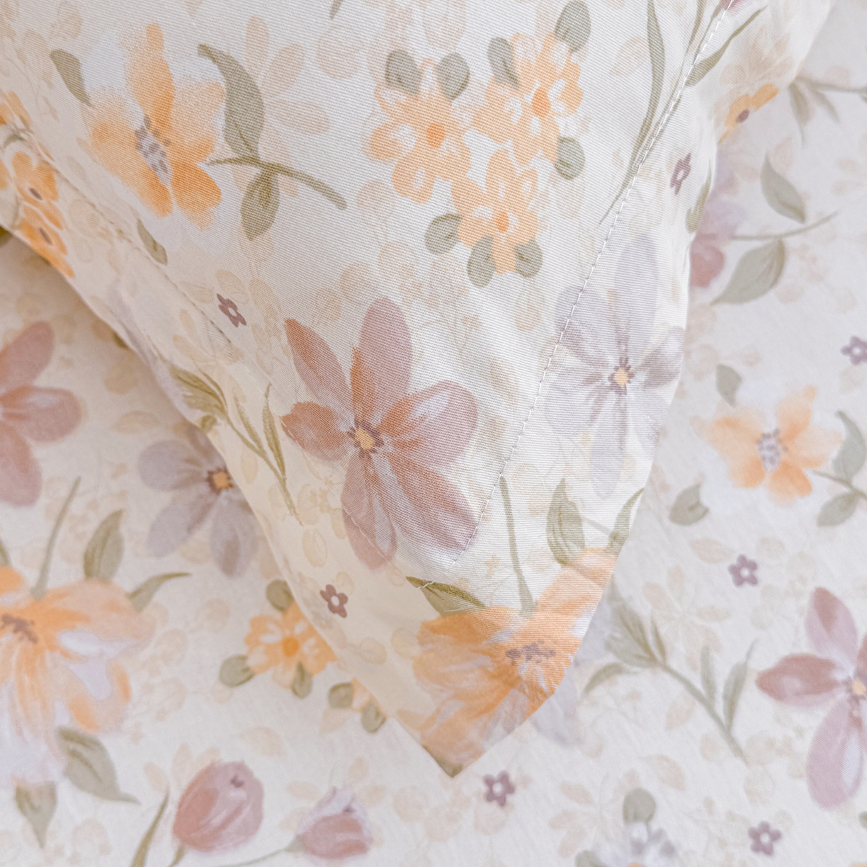 91家纺网 家纺一手货源 找家纺 安逸家纺 2026新款12868全棉纯棉床笠四件套床罩学生纯棉床笠款三件套 苏糖咖