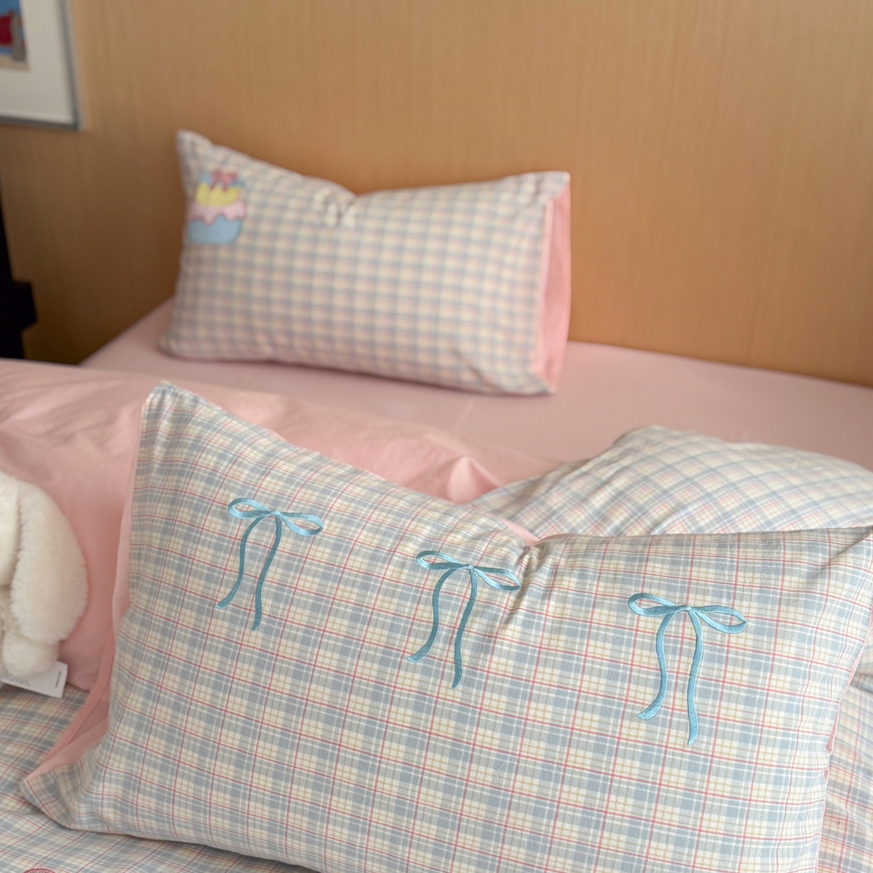 91家纺网 家纺一手货源 找家纺 （总）柚子YOUTH 2026新款全棉纯棉水洗棉贴布绣四件套