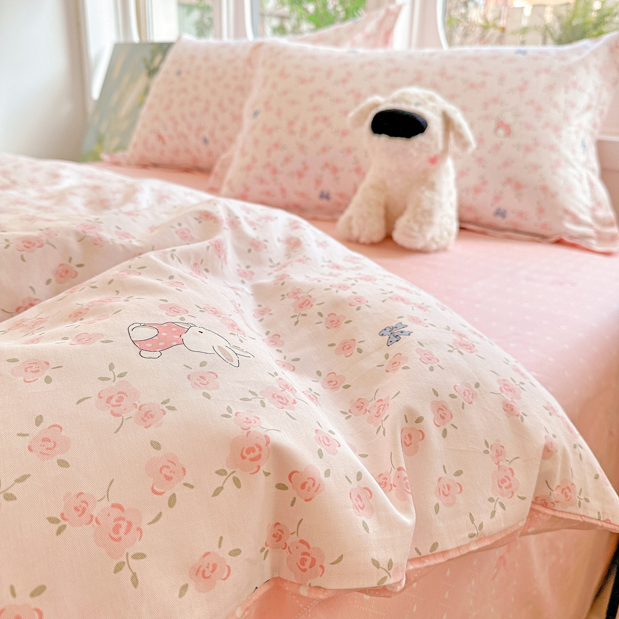 91家纺网 家纺一手货源 找家纺 （总）恩泽家纺 2026春夏新款全棉纯棉12868印花四件套（提供买家秀，预留缩水率）