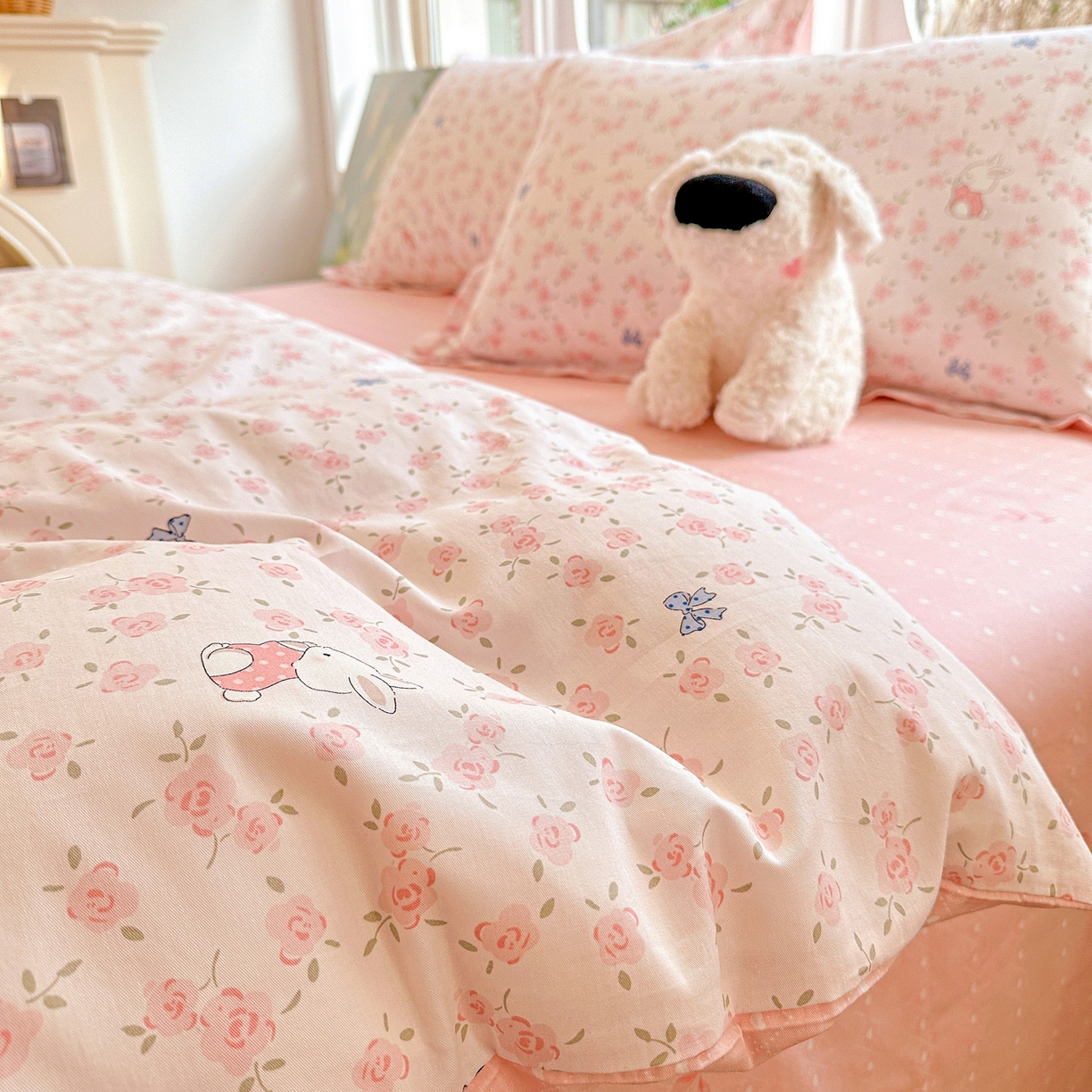 91家纺网 家纺一手货源 找家纺 （总）恩泽家纺 2026春夏新款全棉纯棉12868印花四件套（提供买家秀，预留缩水率）