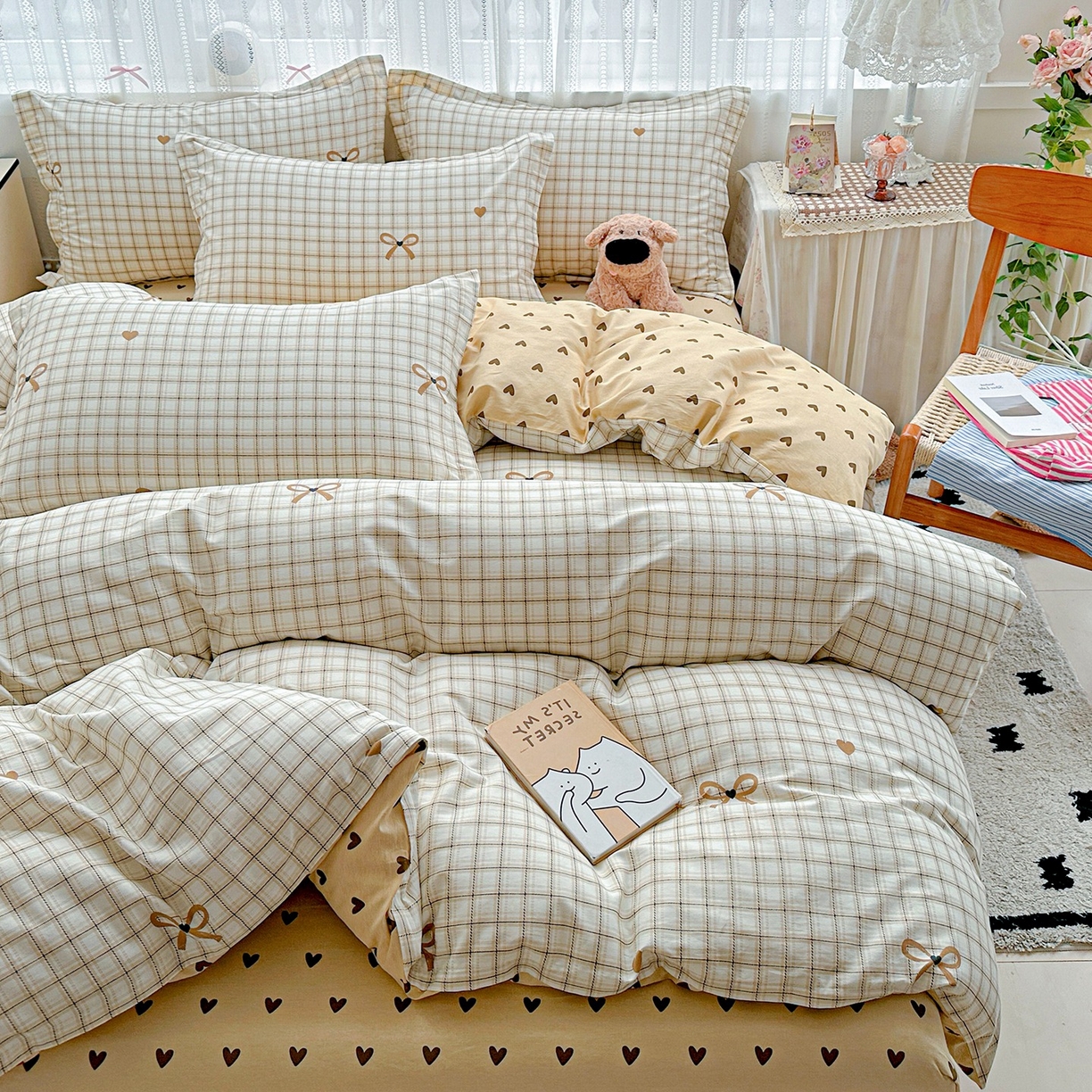 91家纺网 家纺一手货源 找家纺 （总）恩泽家纺 2026春夏新款全棉纯棉12868印花四件套（提供买家秀，预留缩水率）