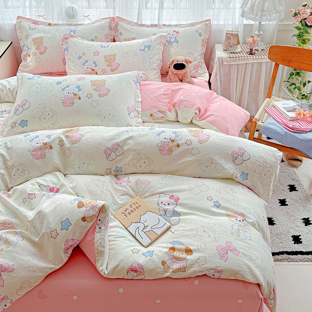 91家纺网 家纺一手货源 找家纺 （总）恩泽家纺 2026春夏新款全棉纯棉12868印花四件套（提供买家秀，预留缩水率）