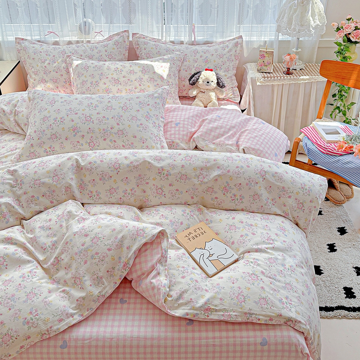 91家纺网 家纺一手货源 找家纺 （总）恩泽家纺 2026春夏新款全棉纯棉12868印花四件套（提供买家秀，预留缩水率）