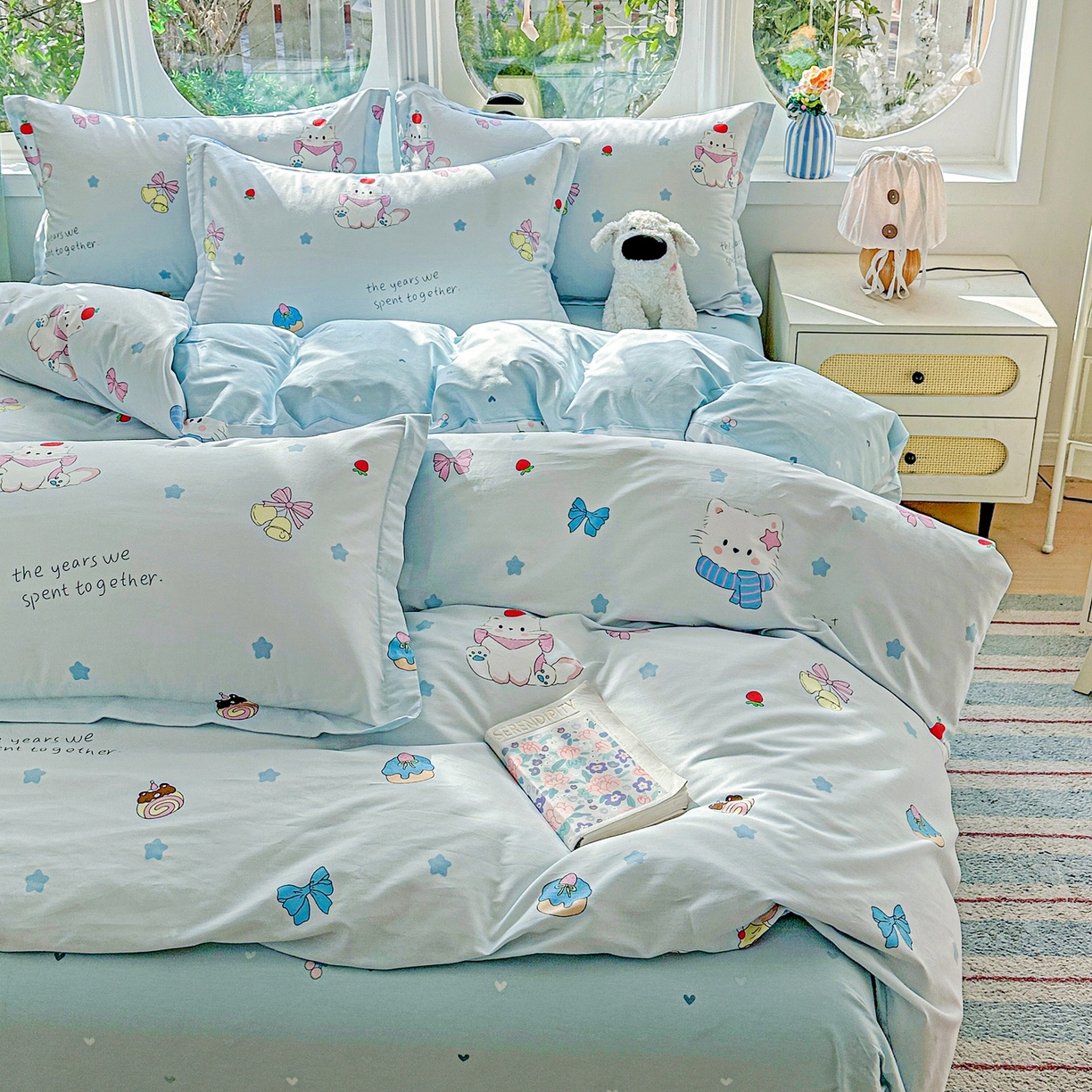 91家纺网 家纺一手货源 找家纺 （总）恩泽家纺 2026春夏新款全棉纯棉12868印花四件套（提供买家秀，预留缩水率）