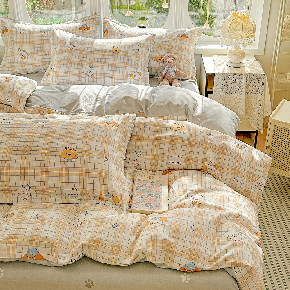 91家纺网 家纺一手货源 找家纺 （总）恩泽家纺 2026春夏新款全棉纯棉12868印花四件套（提供买家秀，预留缩水率）