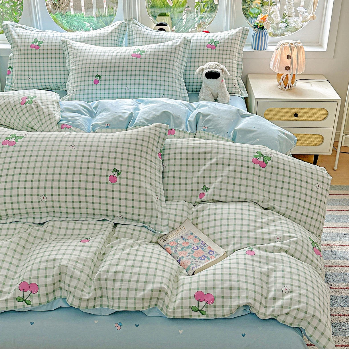 91家纺网 家纺一手货源 找家纺 （总）恩泽家纺 2026春夏新款全棉纯棉12868印花四件套（提供买家秀，预留缩水率）