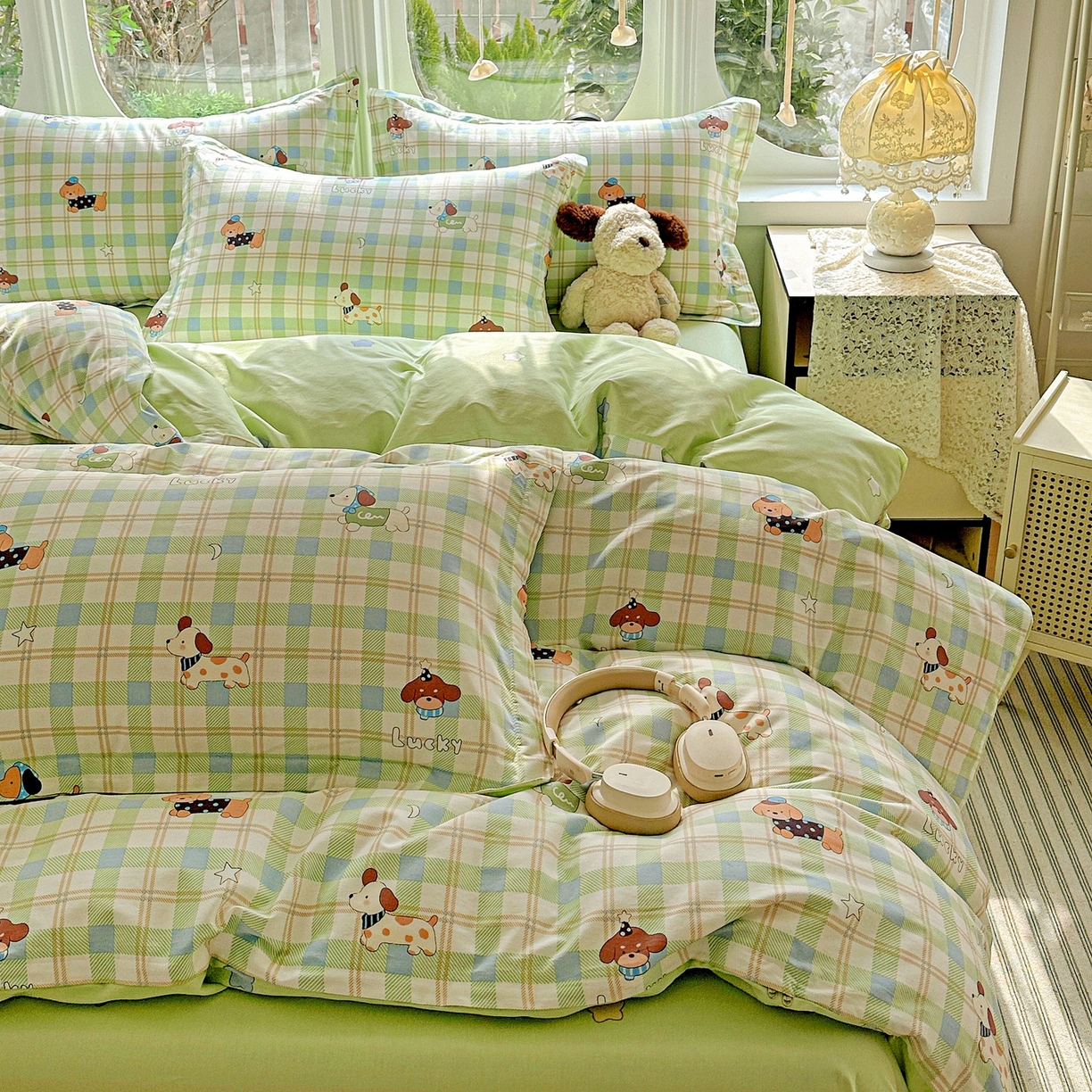 91家纺网 家纺一手货源 找家纺 （总）恩泽家纺 2026春夏新款全棉纯棉12868印花四件套（提供买家秀，预留缩水率）