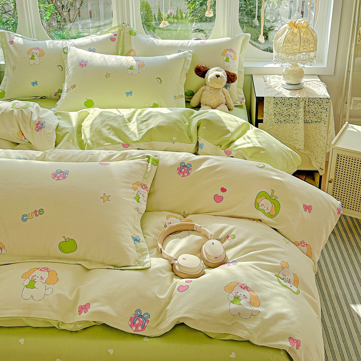 91家纺网 家纺一手货源 找家纺 （总）恩泽家纺 2026春夏新款全棉纯棉12868印花四件套（提供买家秀，预留缩水率）